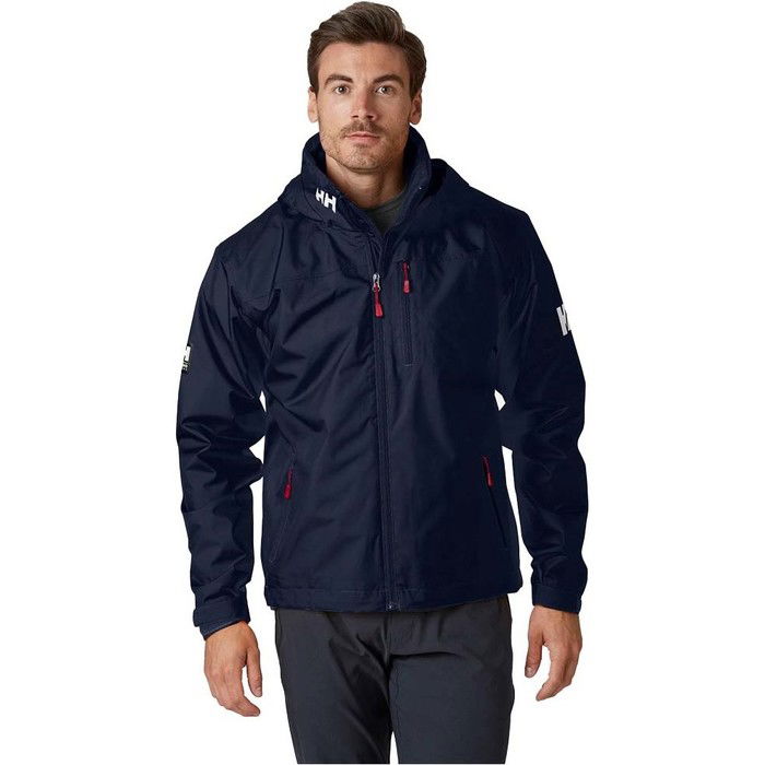 2024 Helly Hansen Hooded Crew Mid Layer Jacket Navy 33874